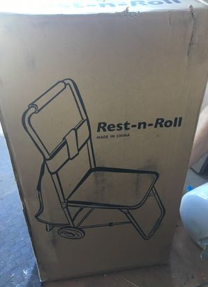 Rest N Roll Cart With Cooler And Seat For Sale In Henderson Nv