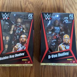 WWE Elite dudley boys from the vault exclusive