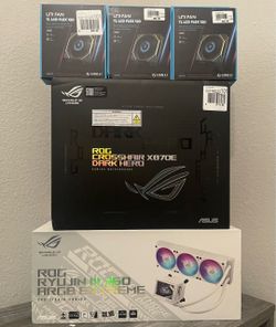 ASUS ROG PC Build Bundle – Motherboard, AIO & Fans