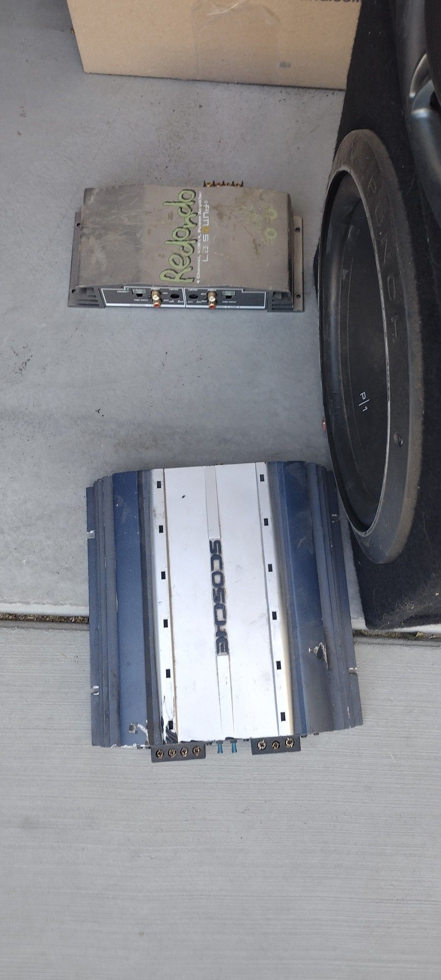 12 Inches Boom Box 2 Amps $180