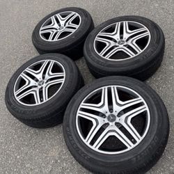 4 — 275/55r20 5x112 5x4.41 Ml350 GL500 G Wagon Wheels Rims Tires!