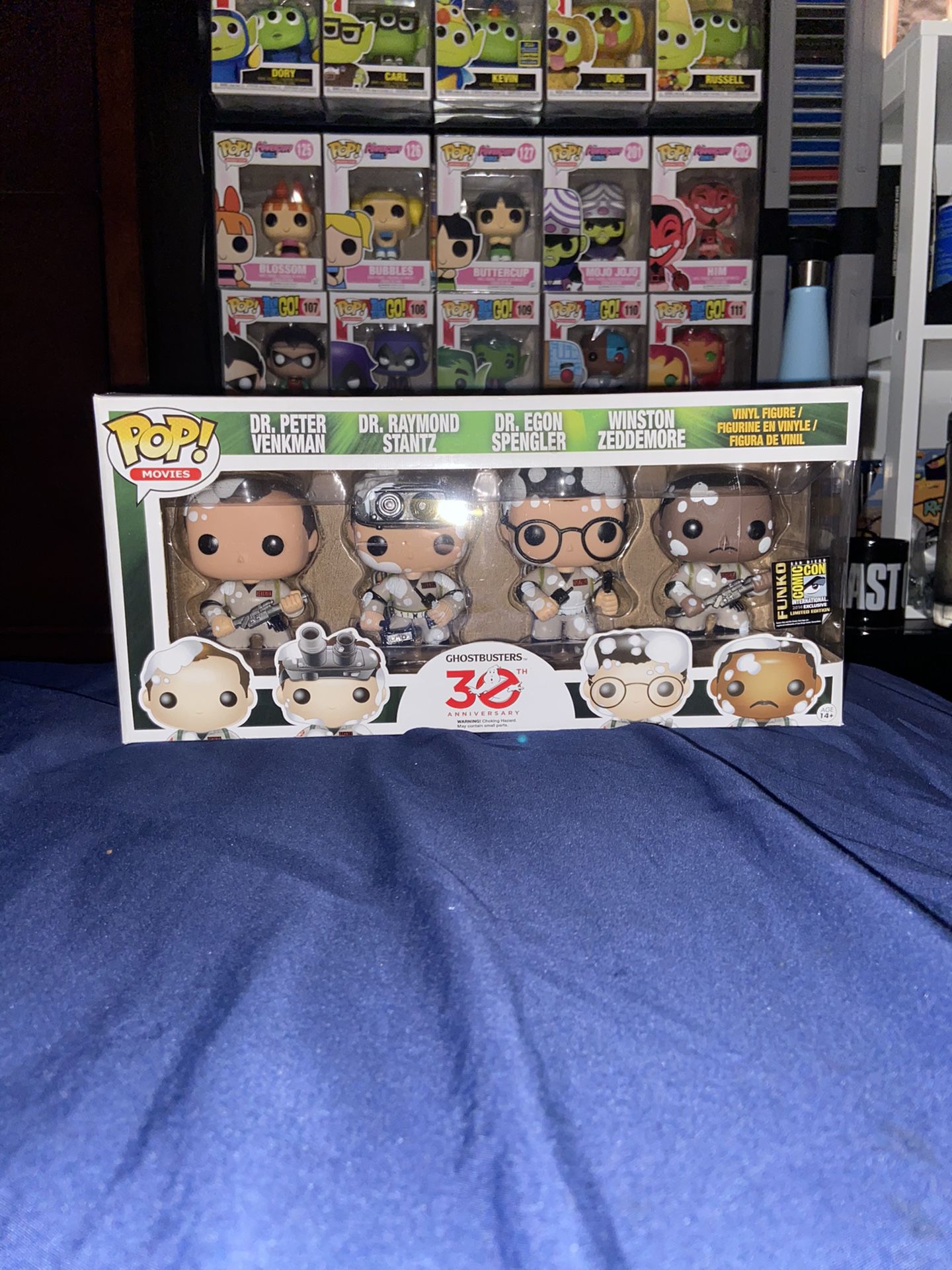 2014 SDCC Ghostbusters 4-Pack Funko Pop