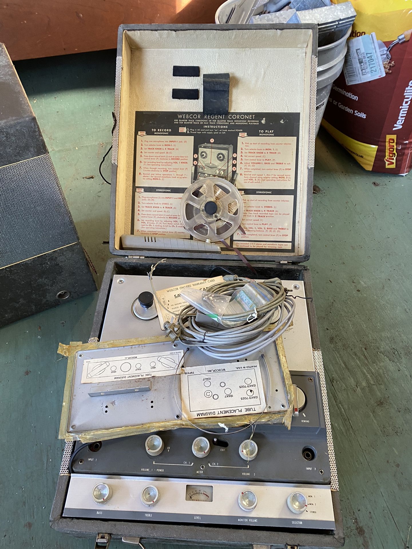 Antique Stereo Recorder