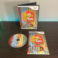The Price is Right Decades 2011 - Nintendo Wii - Complete w/ Manual - Tested