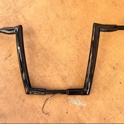 14inch Handlebar Pull Back Black