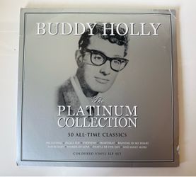Buddy Holly The Platinum Collection 3LP white Vinyl Set