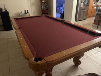 Pool Table 8’x32”