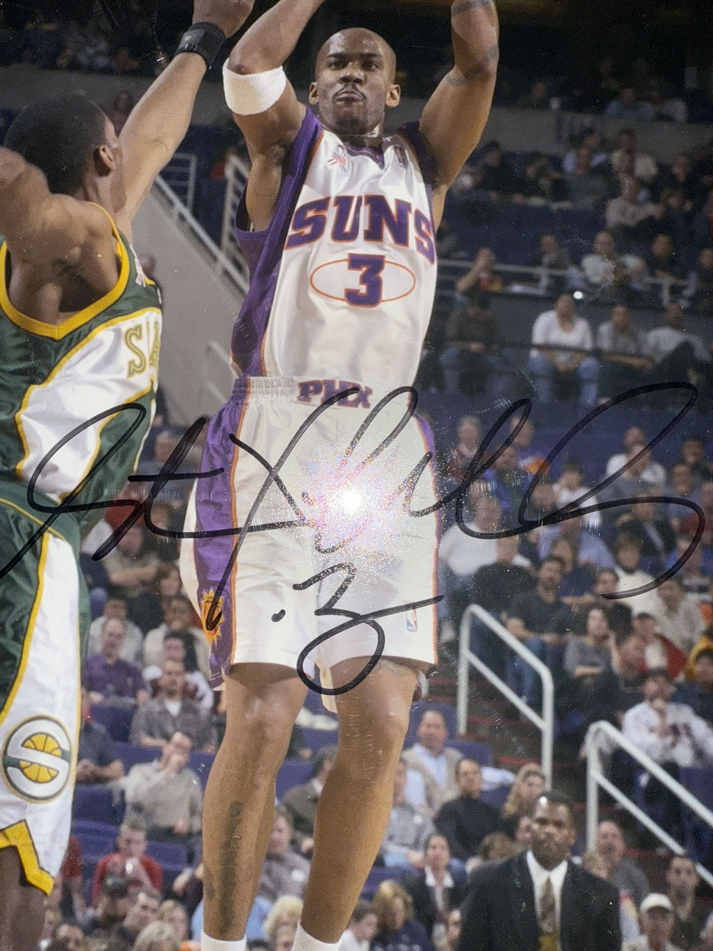 Stephon Marbury Signed Autograph 11x14 Photo JSA Certified Auto Phoenix Suns