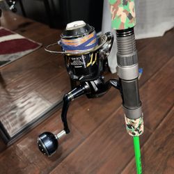 Shimano Stella 8k w/ 5'5" Goofish Ares Speed Jigging Rod