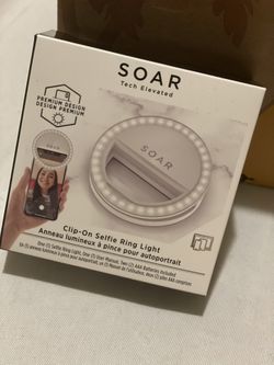 Soar Clip On Selfie Ring Light 