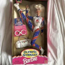 Vintage Olympic Gymnast Barbie 