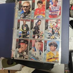 Binder Of 144 Nascar Collector Cards