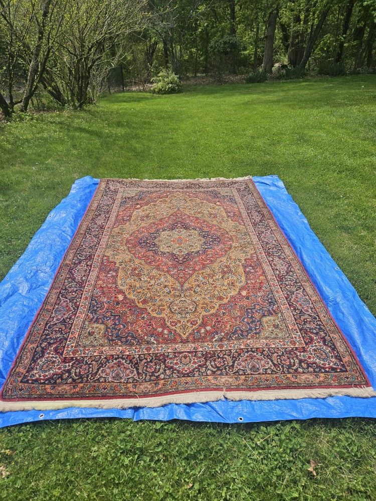 Karastan Rug Original Collection 700/718 Medallion Kirman 5.9' x 9 Free Delivery