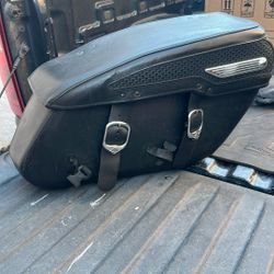 2- 2002 Harley Saddle Bags 