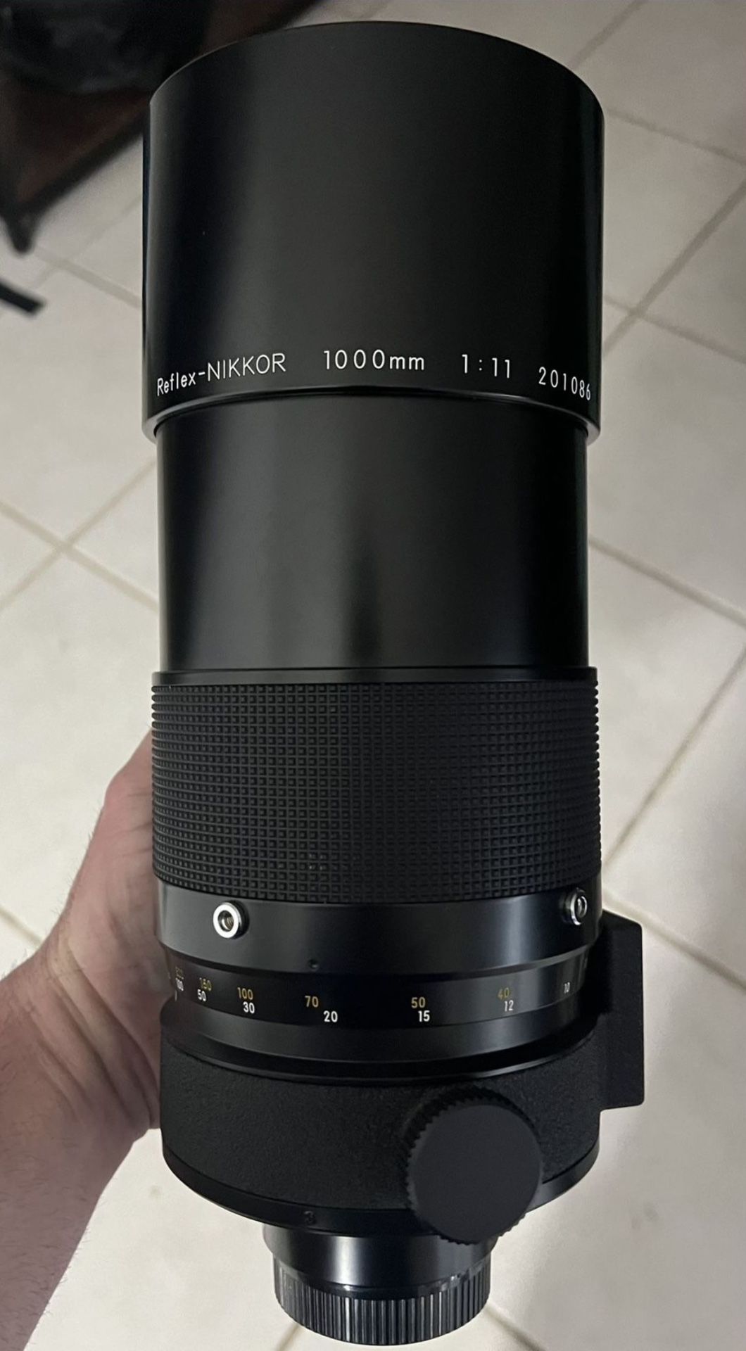 Nikon Reflex - Nikkor 1000mm F/11 Mirror lens