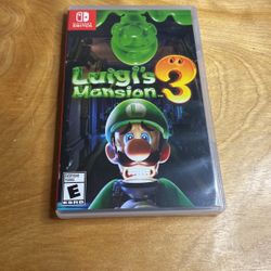 Nintendo Switch - Luigi’s Mansion3