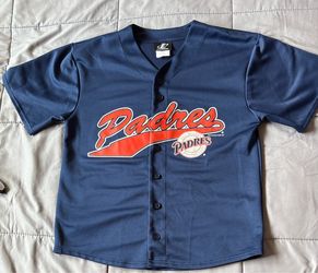 Loco Athletic Logo Athletic San Diego Padres MLB Baseball Jersey Blue