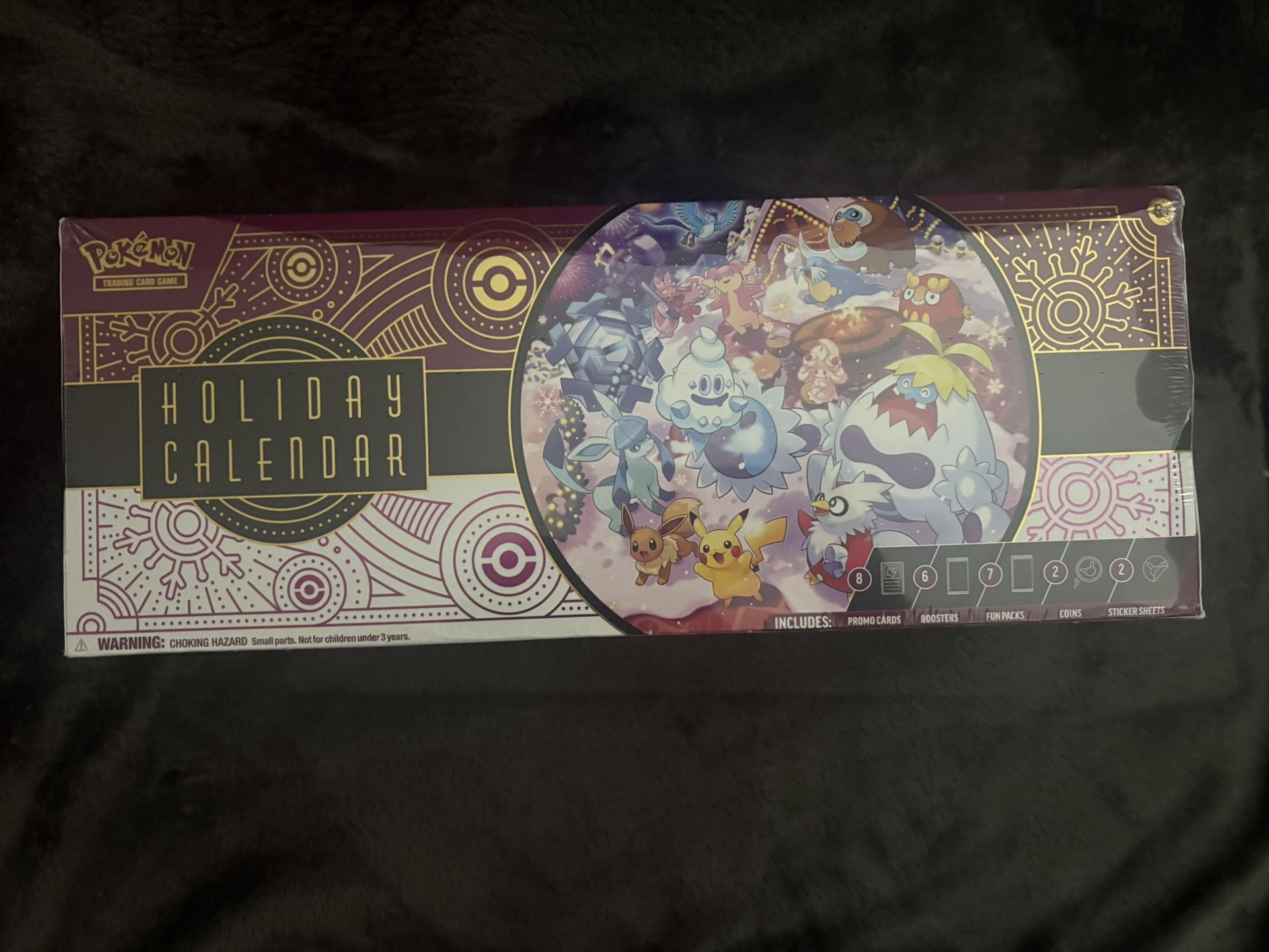 New sealed Pokemon Holiday Calendar 2025