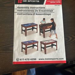4 Sport Game Table 