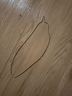 14kt rope chain