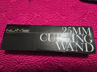 NuMe 1" black tourmaline curling wand.