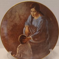 Vintage Plate By Irene Spencer