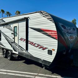 2019 Stealth Toy Hauler Travel Trailer 25’ RV - NEW TIRES