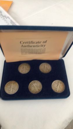 Silver coins $155