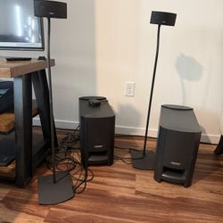 Black Bose Speakers