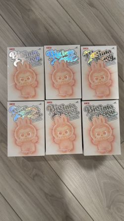 Pop mart Labubu the monsters v3 big into energy BIE Popmart plush vinyl doll 