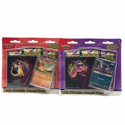 Pokemon Ascended Heroes Tech Sticker Collection Gastly & Charmander