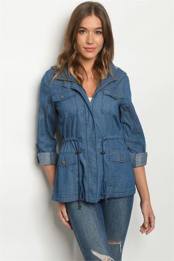 Denim pretty jacket