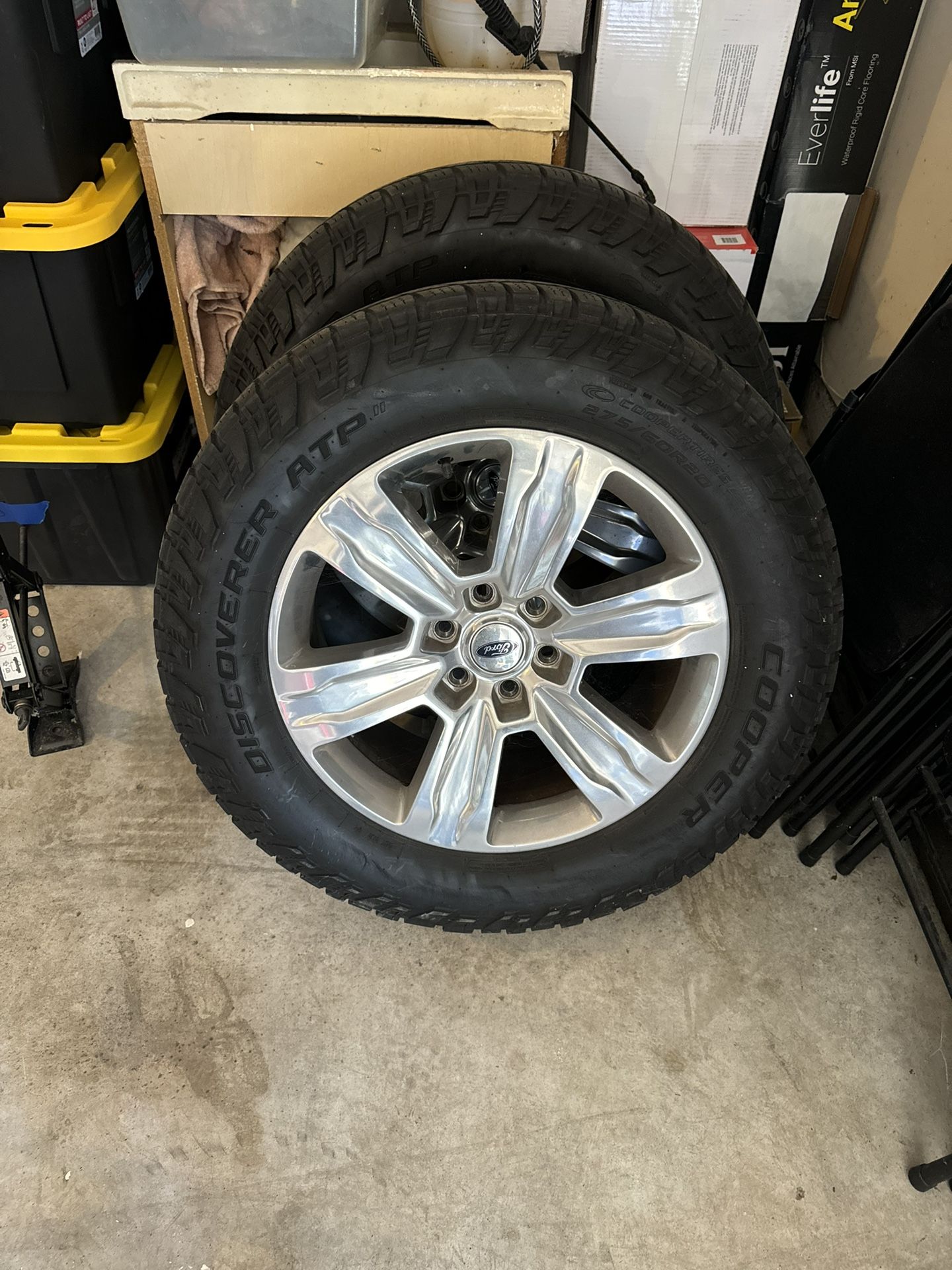 OEM 2016 F150 Platinum Wheels And Tires