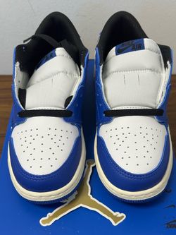 DS Air Jordan 1 Retro Low OG “Game Royal” GS size 5Y = Women’s size 6.5