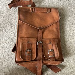 Vintage Genuine Leather backpack