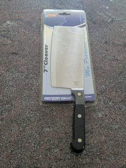 7" Meat Cleaver Stainless Steel Cutlery