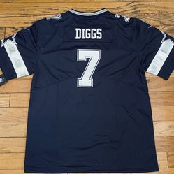 Navy Trevon Diggs Dallas Cowboys Jersey #7
