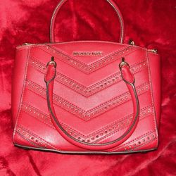 Red Michael Kors Purse