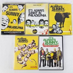 It's Always Sunny in Philadelphia Seasons 1-5 and Christmas
