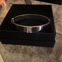 Silver Bracelet With Letter M