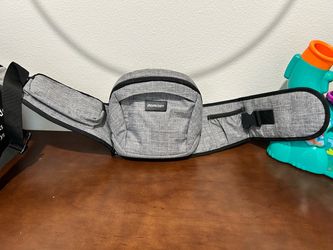 Momcozy Hip Carrier – Gray, Size Medium – $35