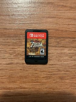 The Legend of Zelda Breath of the Wild Nintendo Switch Game