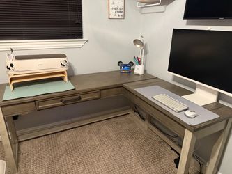 Desk and Bookcase