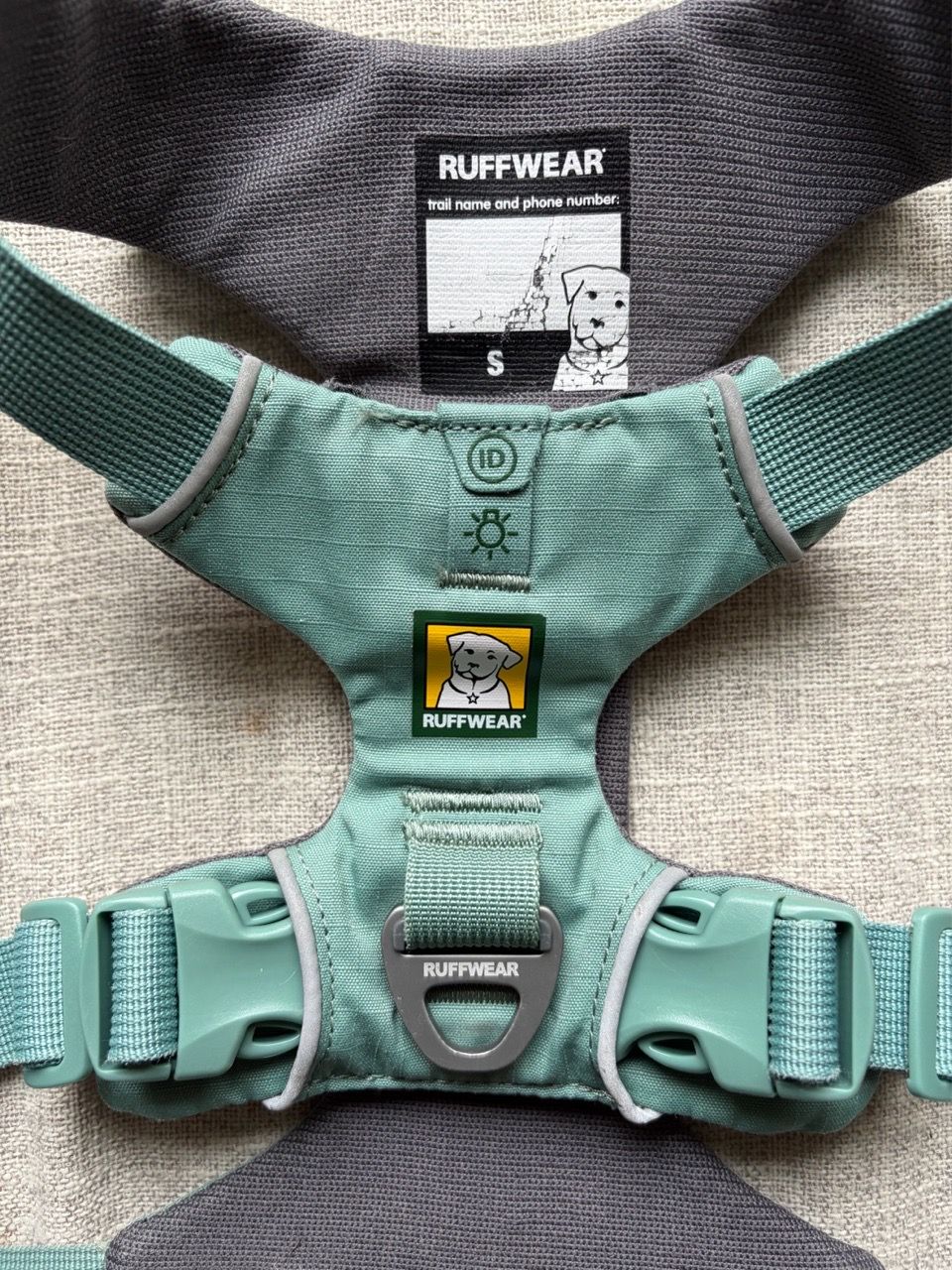 Ruffwear, Front Range Dog Chest Harness, River Rock Green, Small for ...