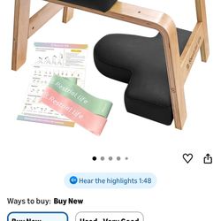 Restrial Life Yoga Headstand Bench