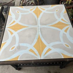 2 Patio Tables  $45 Both 25x 25 X 22,  17x 17x 22