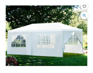 10 X 10 Party Gazebo Canopy Tent White New In Box 