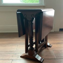 Double drop leave table, small