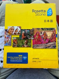 Rosetta Stone Japanese