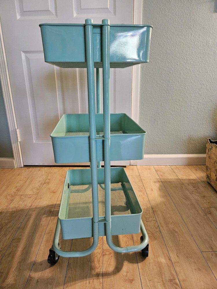 3-Tier Rolling Cart